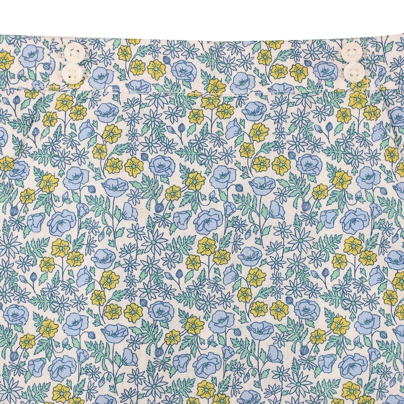 Hope & Henry Baby Girls Button Front Skort