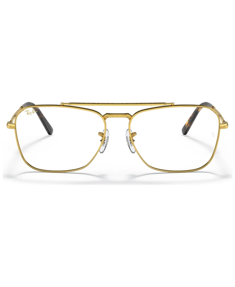 Ray-Ban Unisex Square Eyeglasses, RX3636V58-o
