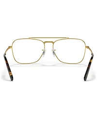 Ray-Ban Unisex Square Eyeglasses, RX3636V58-o