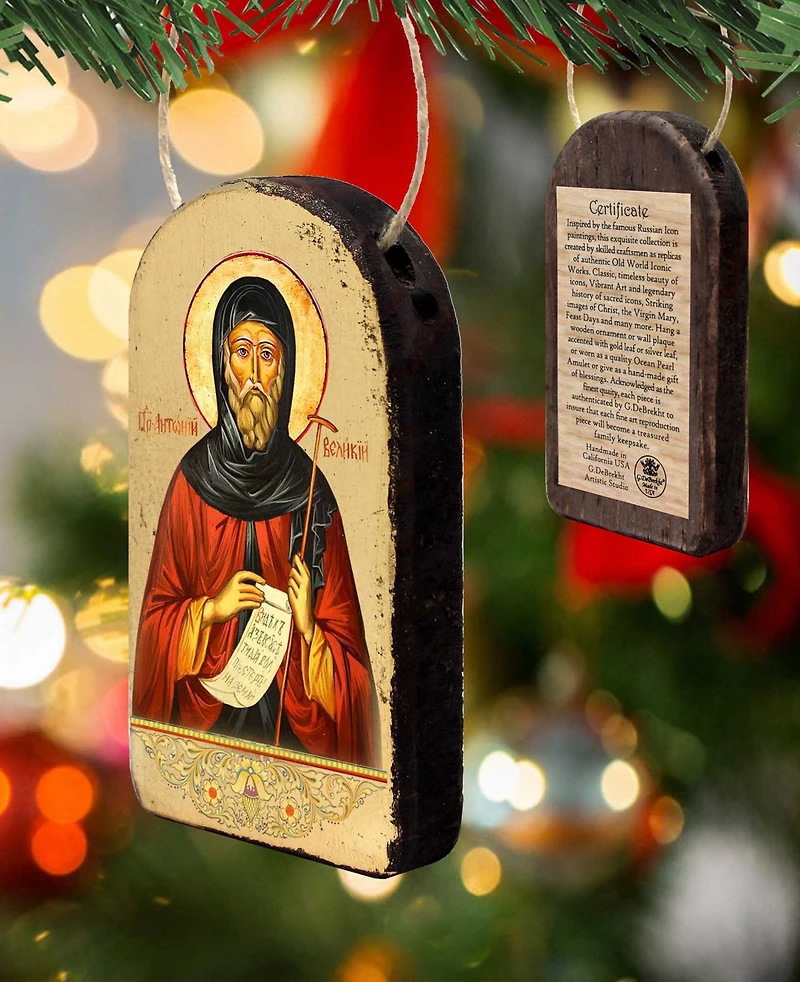 G.DeBrekht Saint Antoni Icon Ornament