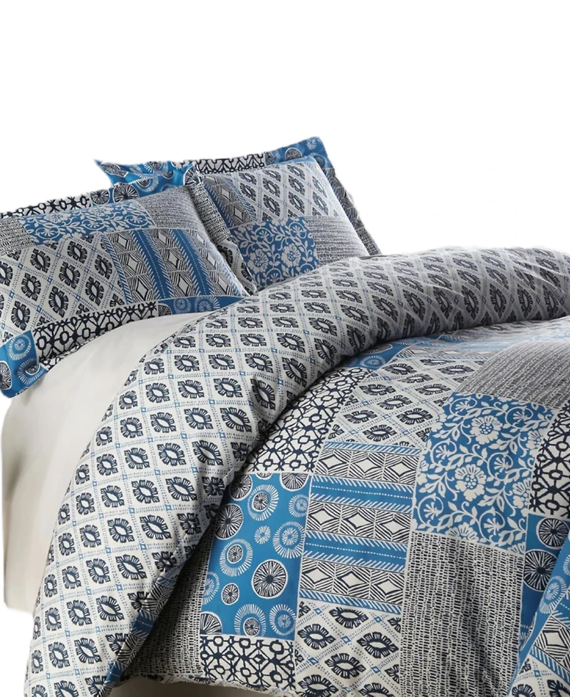Southshore Fine Linens Global Patchwork Down Alternative 3-Pc. Comforter Set