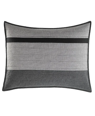 Closeout! Nautica Vessey Cotton Quilted Sham, Standard