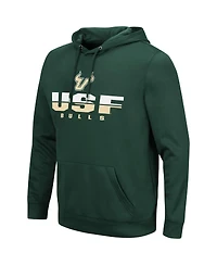 Men's Colosseum Green South Florida Bulls Lantern Pullover Hoodie