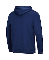 Men's Colosseum Navy Ole Miss Rebels Lantern Pullover Hoodie