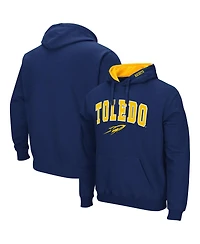 Colosseum Men's Toledo Rockets Arch and Logo Pullover Hoodie
