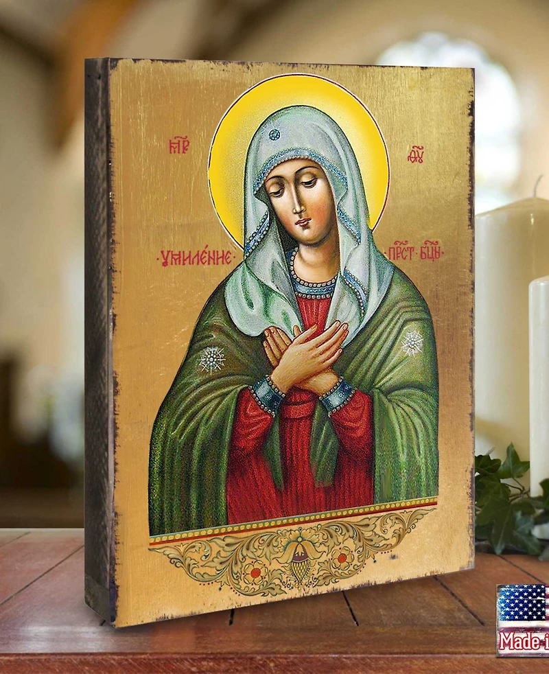 G.DeBrekht Tenderness Mother of God Holiday Religious Monastery Icons