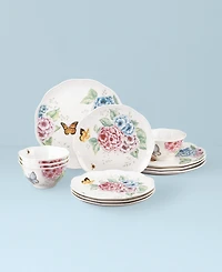 Lenox Butterfly Meadow Hydrangea 12 Pc. Dinnerware Set, Service for 4