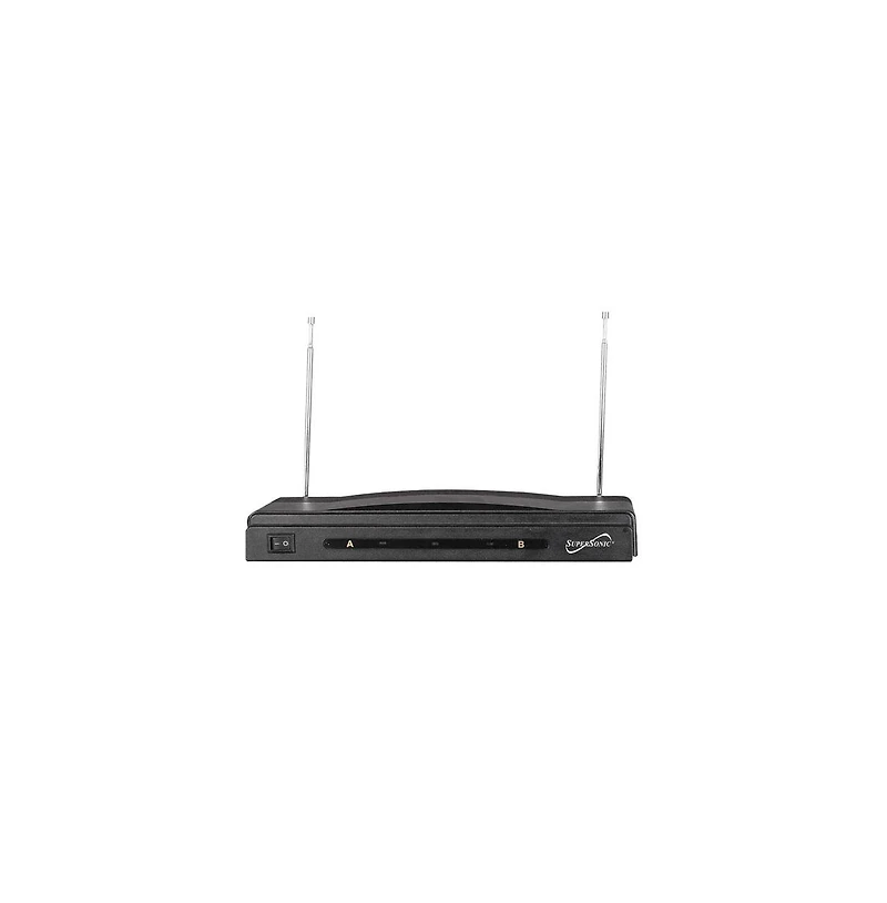 Supersonic Professional Dual Wireless Microphone System