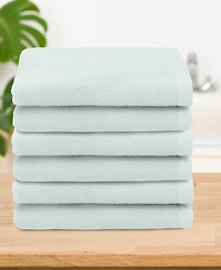 Linum Home Ediree Turkish Cotton 6 Piece Fingertip Towels Set