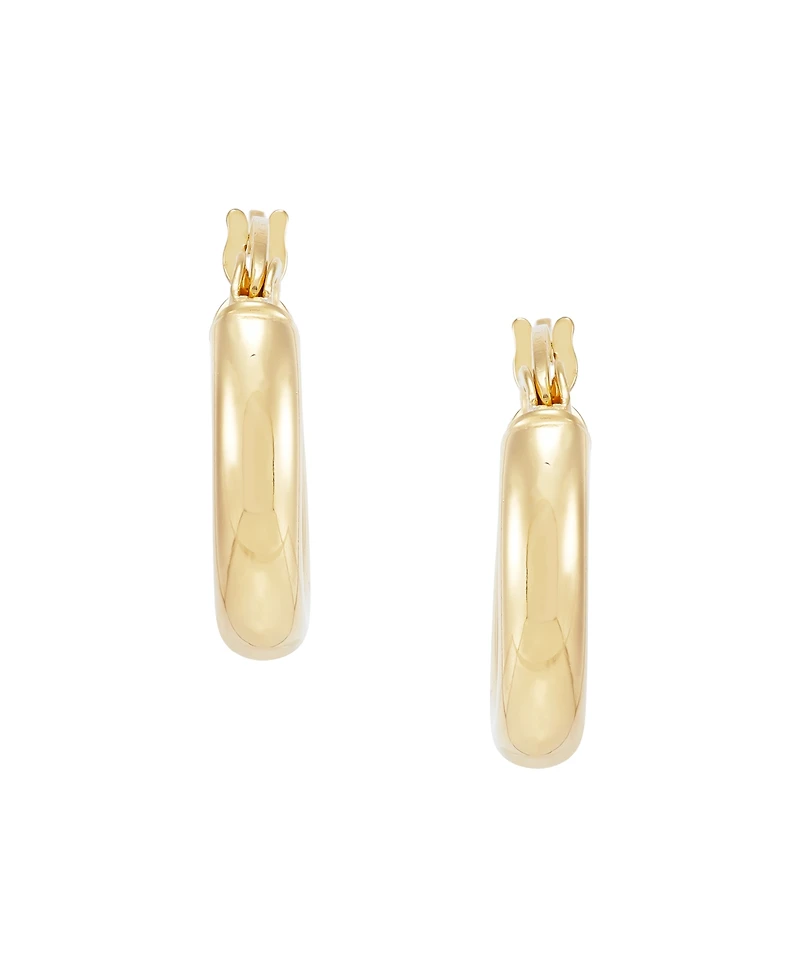 Giani Bernini Polished Tube Hoop Earrings, 15mm