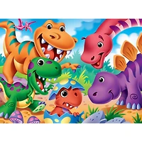 Masterpieces Googly Eyes - Dinosaurs 48 Piece Jigsaw Puzzle for kids