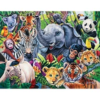 Masterpieces World of Animals - Safari Friends 100 Piece Jigsaw Puzzle