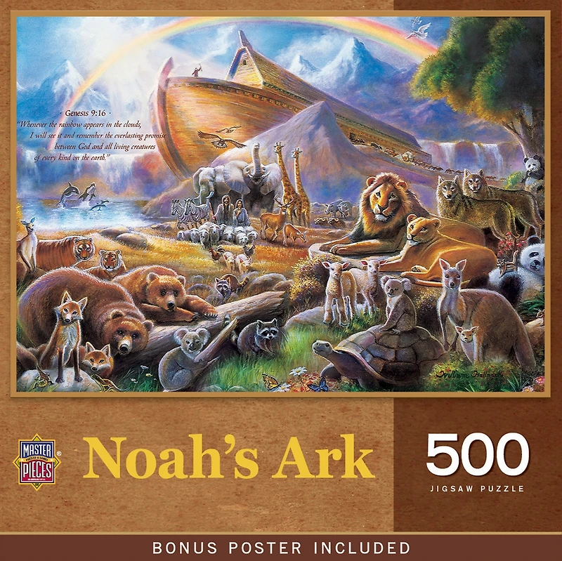 MasterPieces 500 Piece Jigsaw Puzzle for Adults - Noah's Ark