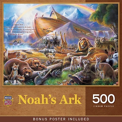 MasterPieces 500 Piece Jigsaw Puzzle for Adults - Noah's Ark