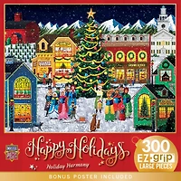 MasterPieces Happy Holidays - Holiday Harmony 300 Piece Ez Grip Puzzle