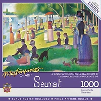 MasterPieces 1000 Piece Puzzle Sunday on La Grande Jatte for Adults