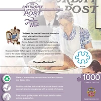 Masterpieces Saturday Evening Post - Freedom from Want 1000 Piece Puzzle
