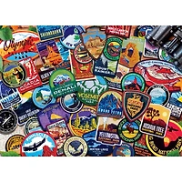MasterPieces Patches of the National Parks 1000 Piece Jigsaw Puzzle