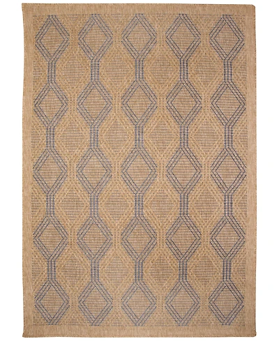 Liora Manne' Sahara Links 5'3" x 7'3" Outdoor Area Rug
