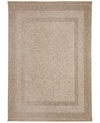 Liora Manne' Orly Border 3'3" x 4'11" Outdoor Area Rug