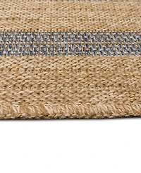Liora Manne' Sahara Multi Border 3'3" x 4'11" Outdoor Area Rug