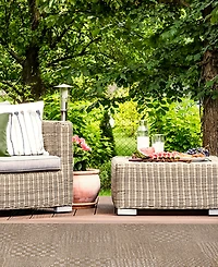 Liora Manne' Orly Patchwork 3'3" x 4'11" Outdoor Area Rug