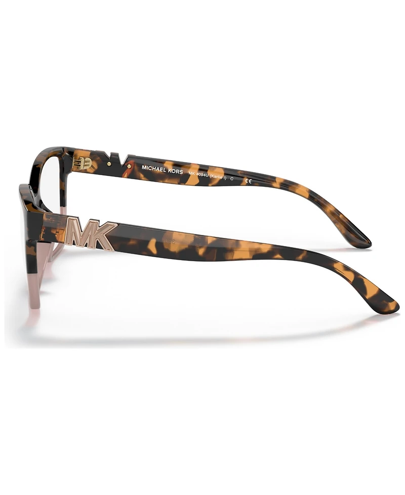 Michael Kors Women's Square Eyeglasses, MK4094U53-o