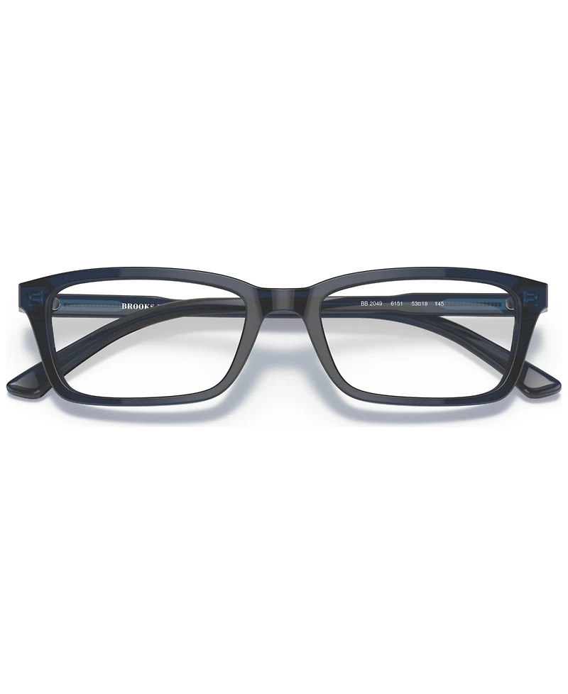 Brooks Brothers Men's Rectangle Eyeglasses, BB204953-o
