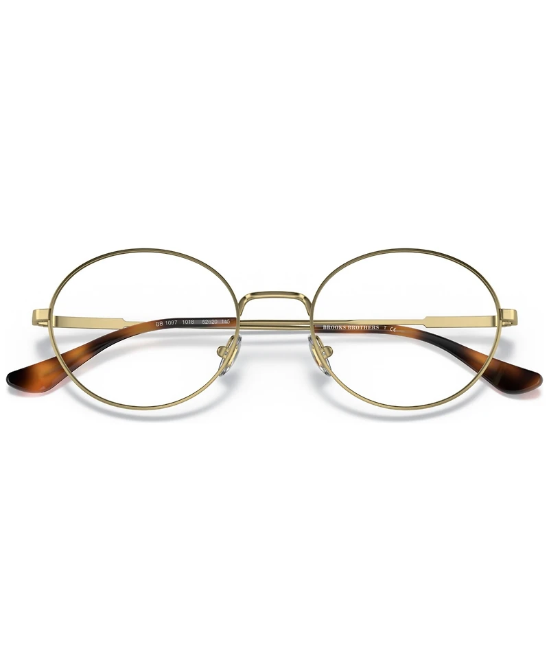 Brooks Brothers Men's Oval Eyeglasses, BB109752-o