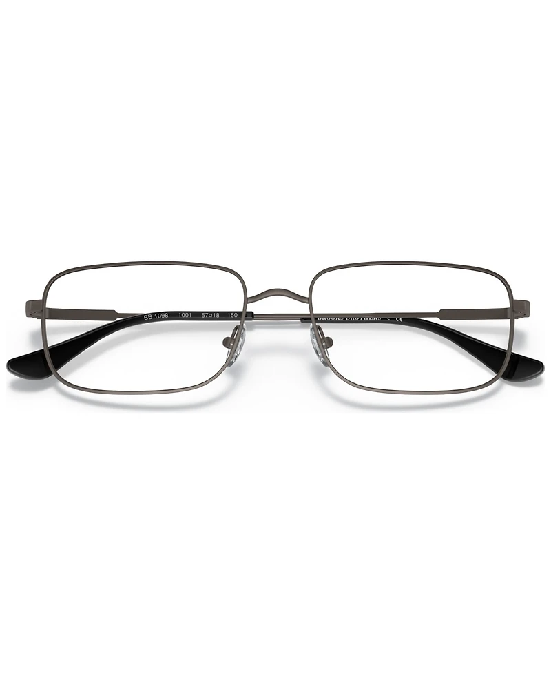 Brooks Brothers Men's Rectangle Eyeglasses, BB109857-o