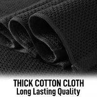 Reusable Kitchen Towels 3 Pack 100% Cotton Waffle Weave - Super Absorbent Dish for