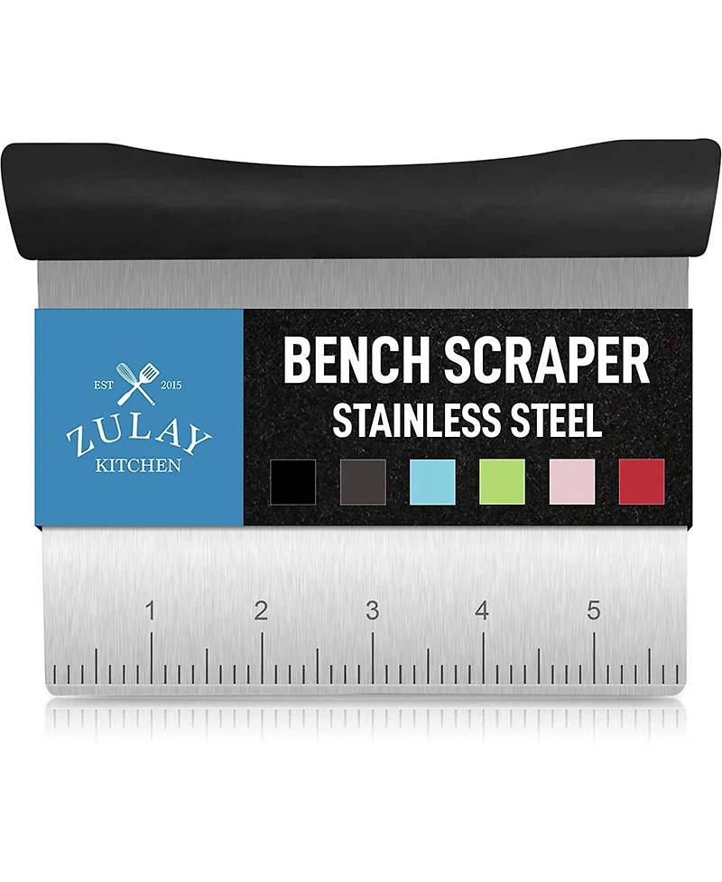 Multi-purpose Bench Scraper and Chopper