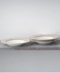Noritake Summit Gold Set of 4 Soup Bowls, Service For 4