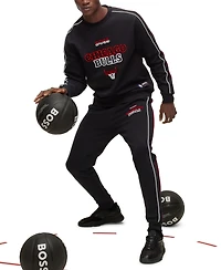 Boss x Nba Men's Chicago Bulls Tracksuit Bottoms