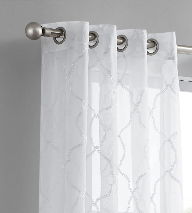 Dainty Home Springfield Window Panel, 54" x 84"