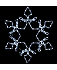 Northlight Led Rope Light Snowflake Christmas Decoration, 24"