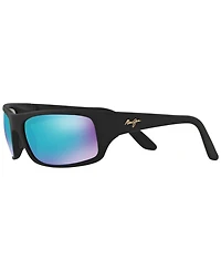 Maui Jim Peahi Polarized Sunglasses , 202 Blue Hawaii Collection