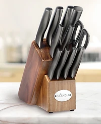 Hampton Forge 12 Piece Ashton Block Cutlery Set
