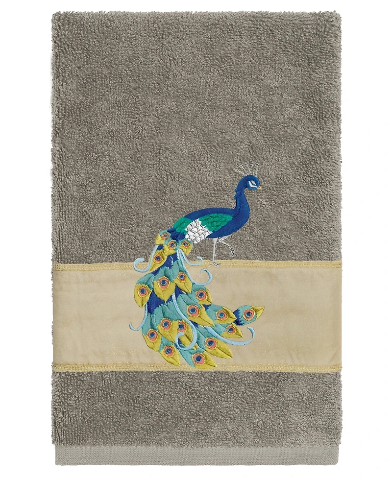 Linum Home Turkish Cotton Penelope Embellished 3-Pc. Bath Towel Set
