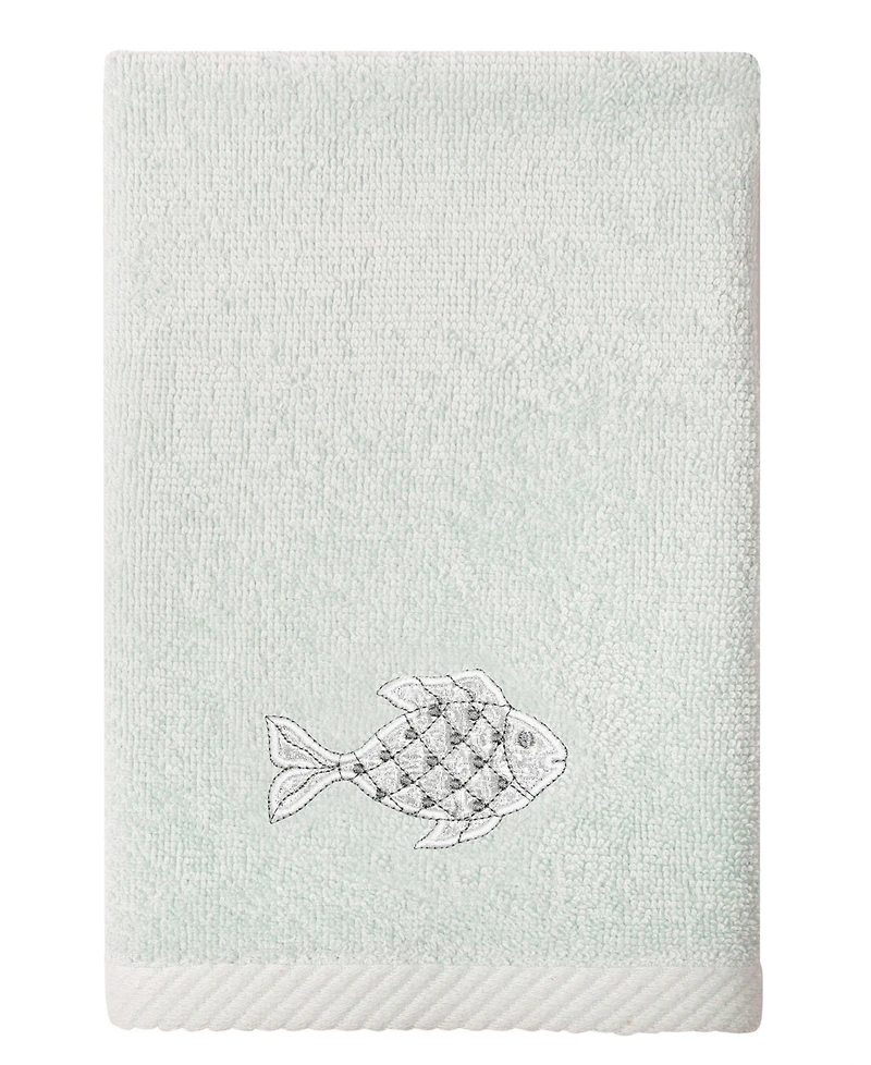 Linum Home Turkish Cotton Figi Embellished -Pc. Bath Towel Set