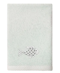 Linum Home Turkish Cotton Figi Embellished -Pc. Bath Towel Set