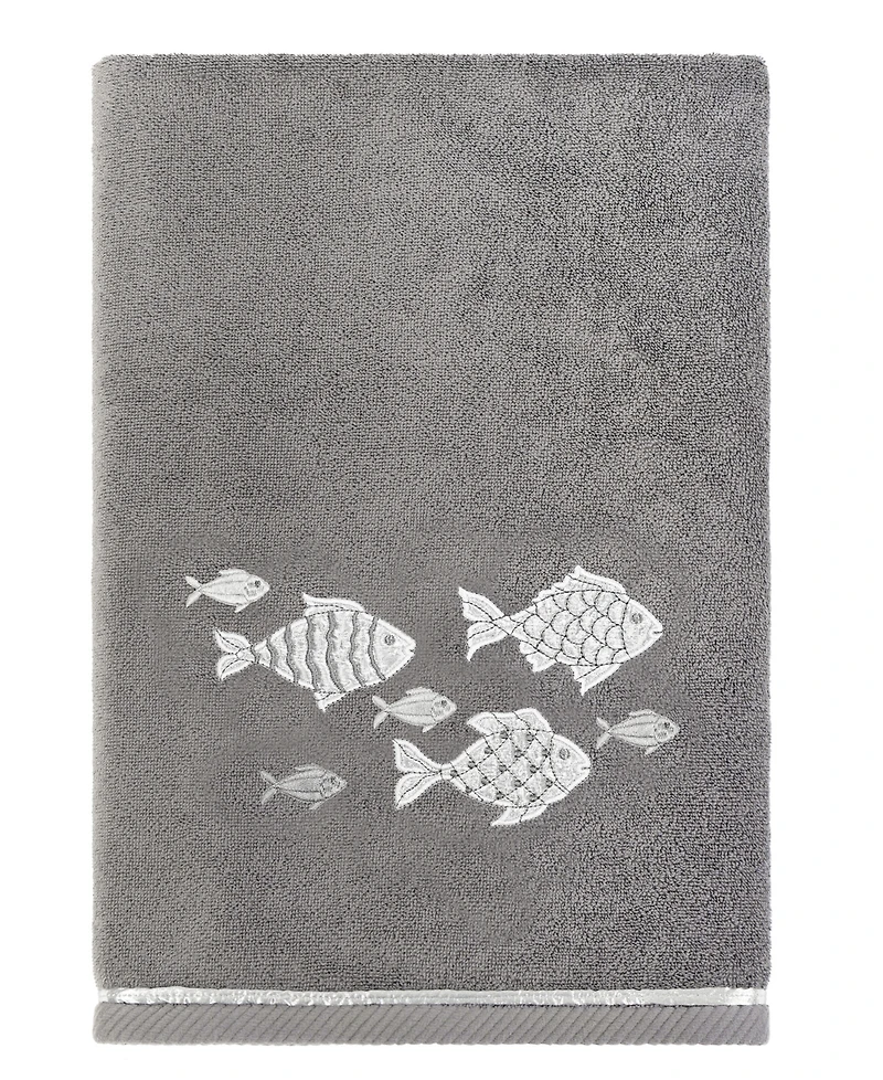 Linum Home Turkish Cotton Figi Embellished -Pc. Bath Towel Set