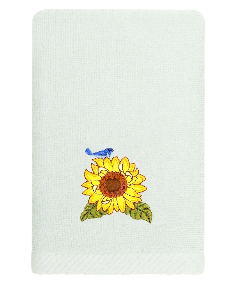 Linum Home Turkish Cotton Girasol Embellished -Pc. Bath Towel Set