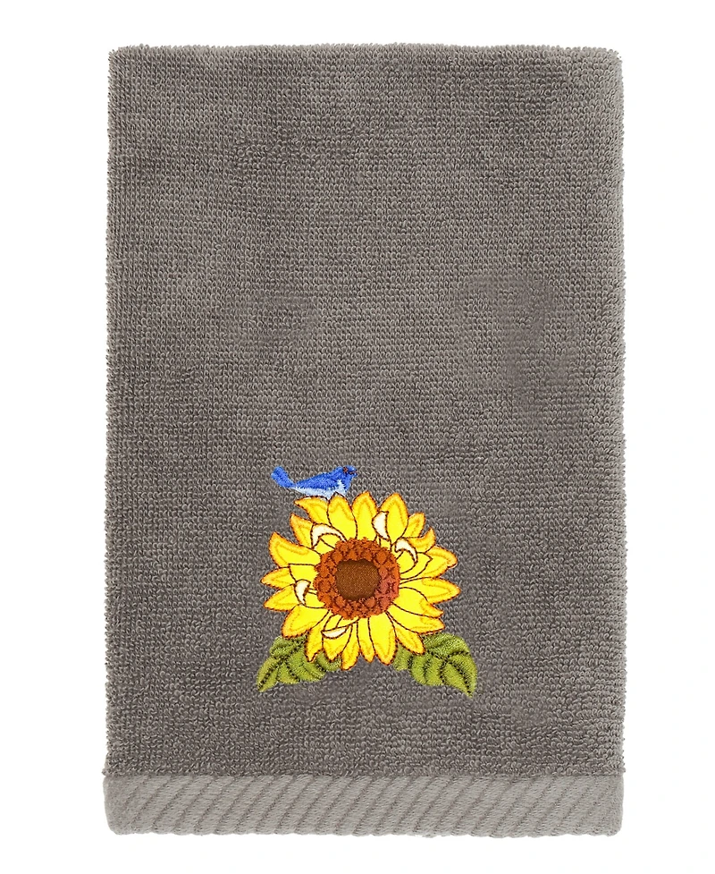 Linum Home Turkish Cotton Girasol Embellished -Pc. Bath Towel Set