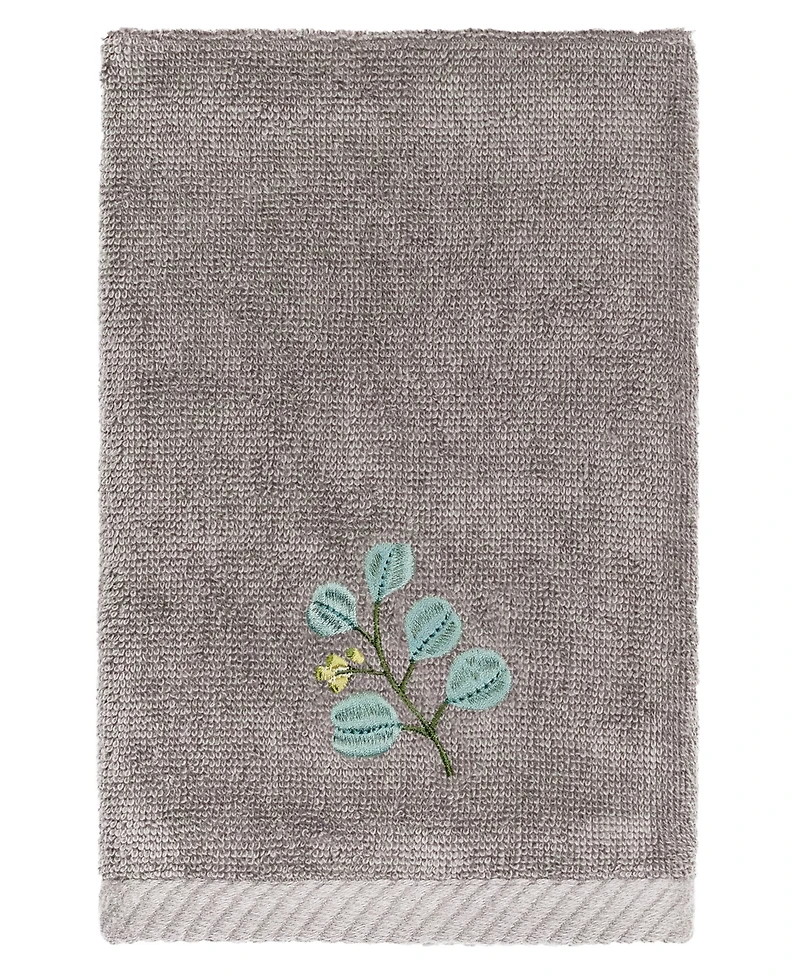 Linum Home Turkish Cotton Botanica Embellished -Pc. Bath Towel Set