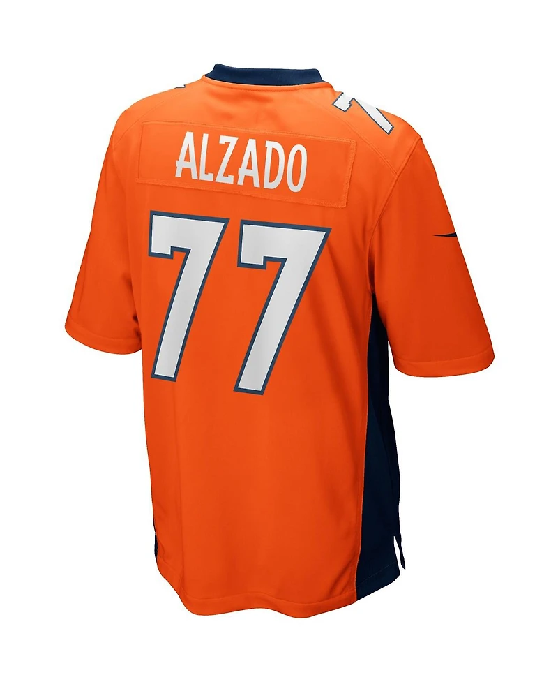 Men's Nike Lyle Alzado Orange Denver Broncos Game Retired Player Jersey
