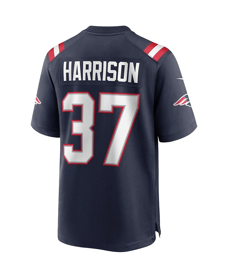 Men's Nike Rodney Harrison Navy New England Patriots Game Retired Player Jersey