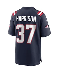 Men's Nike Rodney Harrison Navy New England Patriots Game Retired Player Jersey