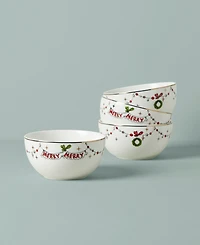 Lenox Merry Grinchmas All Purpose Bowls, Set of 4