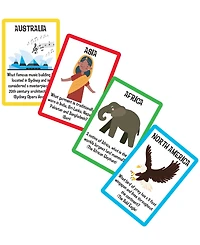 University Games Scholastic the World Card Game